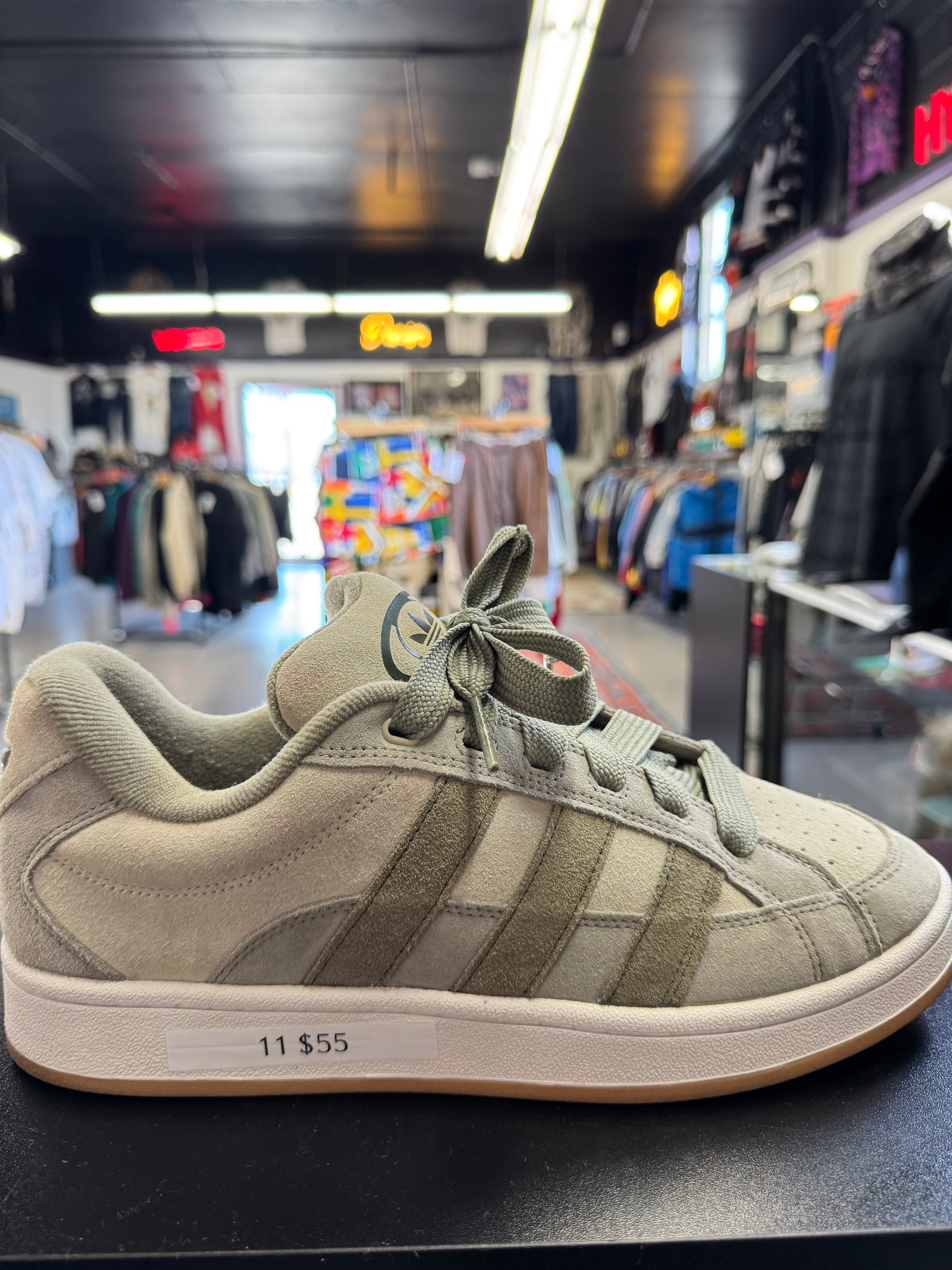 Adidas campus 00 Putty green