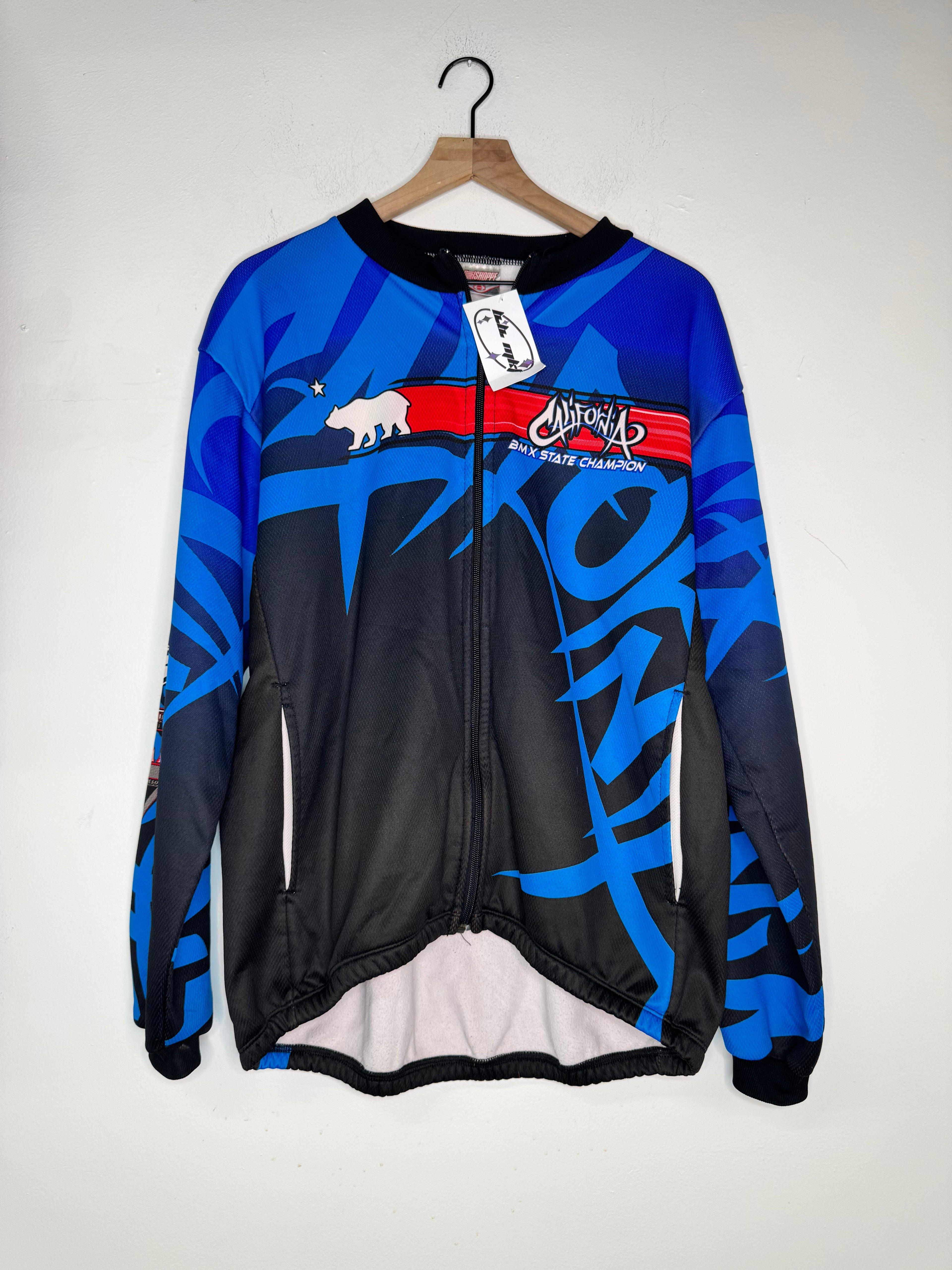 BMX racing zip up