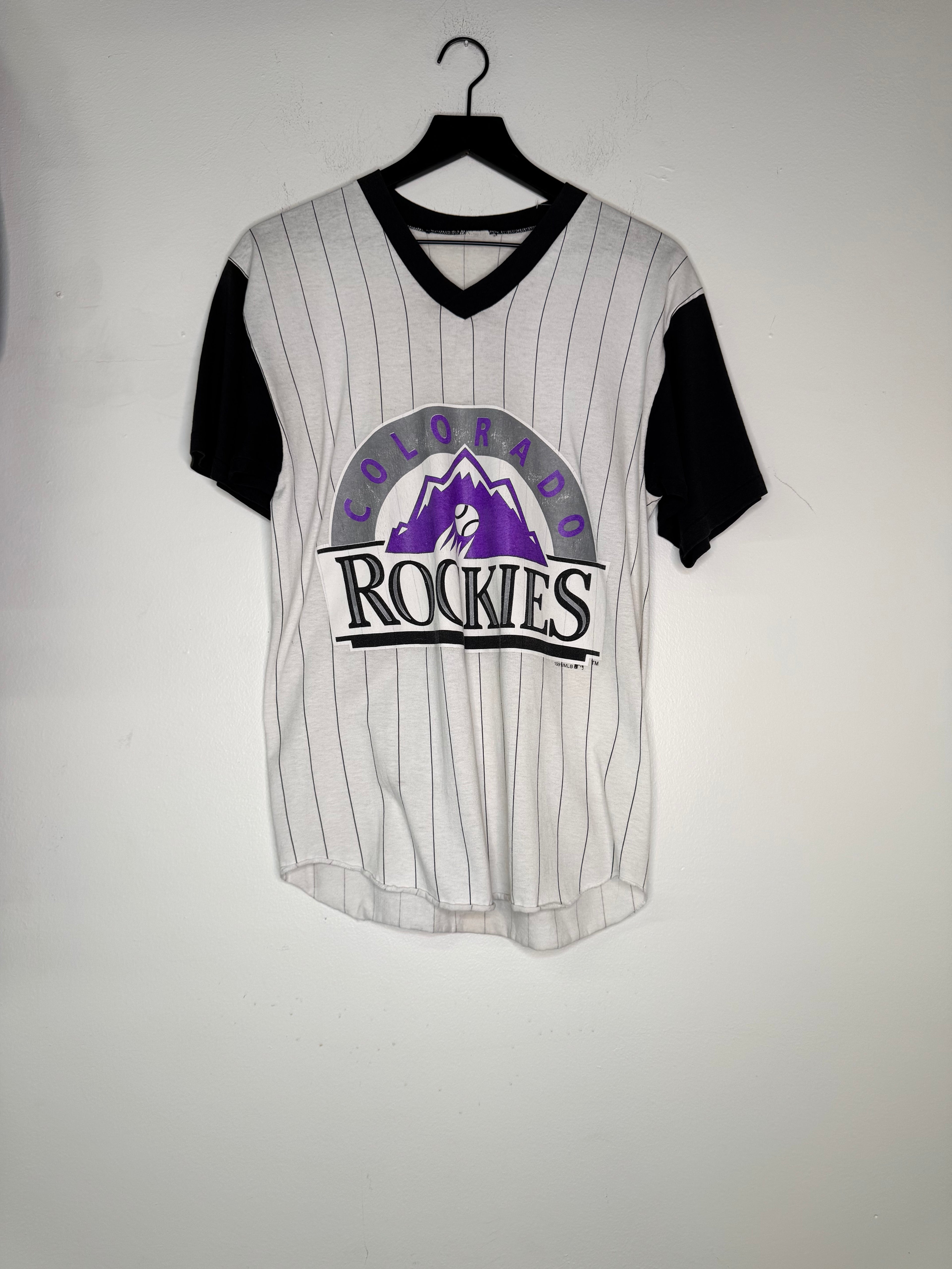 rockies pinstripe shirt